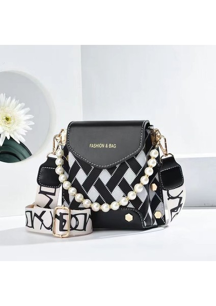 Yeni Moda Mini Baskılı Crossbody Omuz Küçük Çanta (Yurt Dışından)