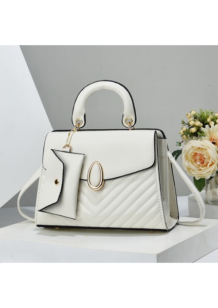 Yeni Moda Doku Omuz El Çantası (Yurt Dışından)