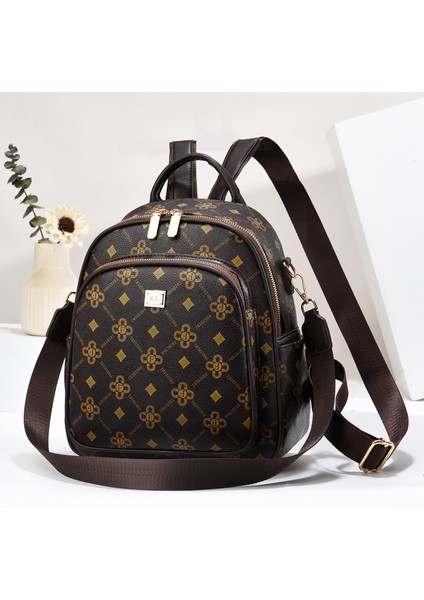 Yeni Moda Baskı Pratik Büyük Kapasiteli Tek Omuz Sırt Çantası (Yurt Dışından)