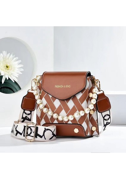 Yeni Moda Mini Baskılı Crossbody Omuz Küçük Çanta (Yurt Dışından)