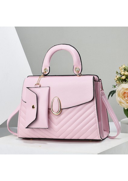 Yeni Moda Doku Omuz El Çantası (Yurt Dışından)