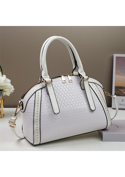 Yeni Basit Moda Büyük Kapasiteli El Çantası Kadınlar (Yurt Dışından)