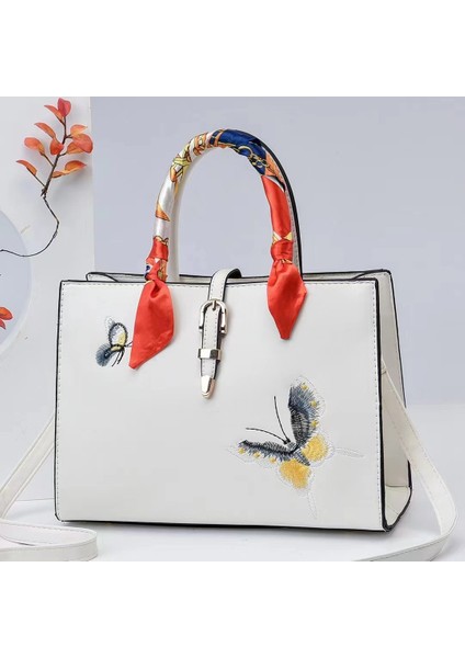 Yeni Moda Ipek Eşarp Aksesuarları Bayanlar Omuz Çantası (Yurt Dışından)