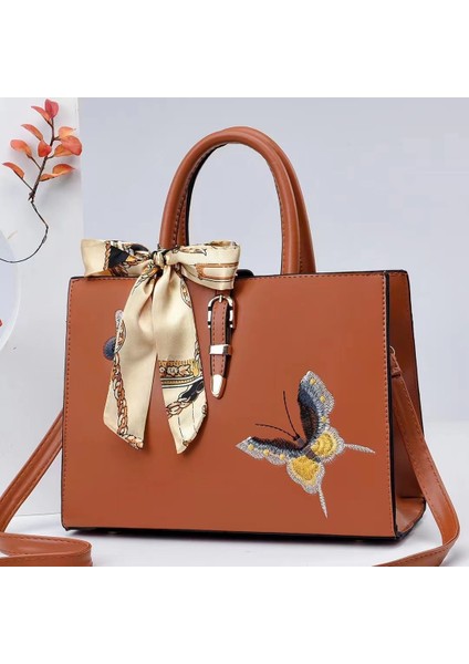 Yeni Moda Ipek Eşarp Aksesuarları Bayanlar Omuz Çantası (Yurt Dışından)