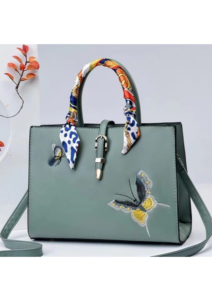 Yeni Moda Ipek Eşarp Aksesuarları Bayanlar Omuz Çantası (Yurt Dışından)