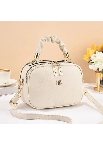Yeni Basit Casual Moda El Taşınabilir Omuz Crossbody Çanta (Yurt Dışından)