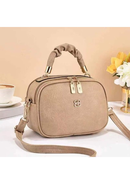 Yeni Basit Casual Moda El Taşınabilir Omuz Crossbody Çanta (Yurt Dışından)