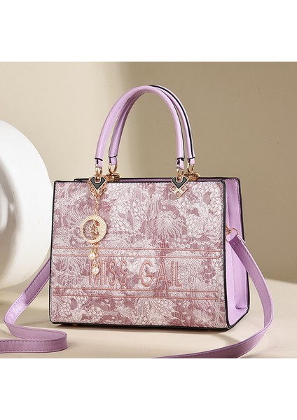 Yeni Büyük Kapasiteli Mektup Nakış Ipliği El Çantası (Yurt Dışından)