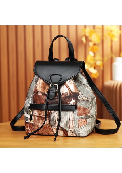 Yeni Trend Moda Büyük Kapasiteli Çok Cepli Sırt Çantası (Yurt Dışından)