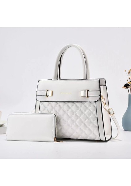 Yeni Moda Asil Crossbody Omuz Çantası Iki Parçalı Seti (Yurt Dışından)