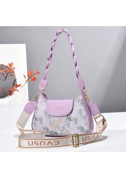 Yeni Taze Nakış Büyük Kapasiteli Omuz Çantası (Yurt Dışından)