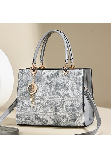 Yeni Büyük Kapasiteli Mektup Nakış Ipliği El Çantası (Yurt Dışından)