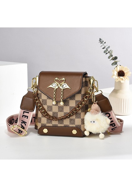 Moda Trend Baskılı Omuz Çantası (Yurt Dışından)