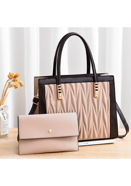 Moda Büyük Kapasiteli Crossbody Omuz El Çantası (Yurt Dışından)