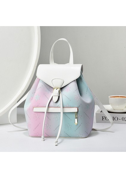 Yeni Moda Degrade Büyük Kapasiteli Sırt Çantası (Yurt Dışından)