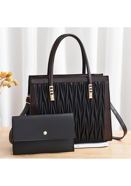 Moda Büyük Kapasiteli Crossbody Omuz El Çantası (Yurt Dışından)