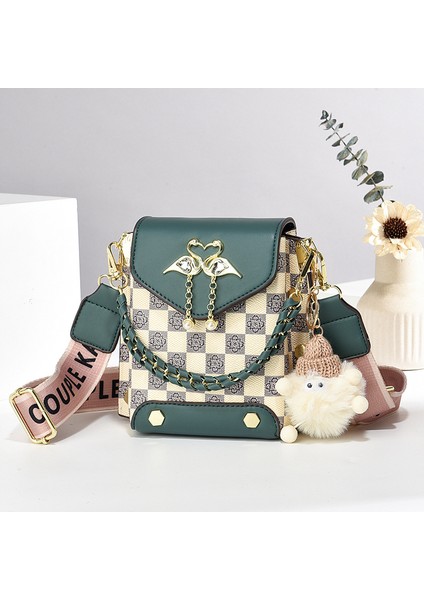 Moda Trend Baskılı Omuz Çantası (Yurt Dışından)