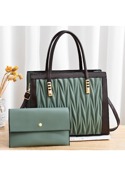 Moda Büyük Kapasiteli Crossbody Omuz El Çantası (Yurt Dışından)