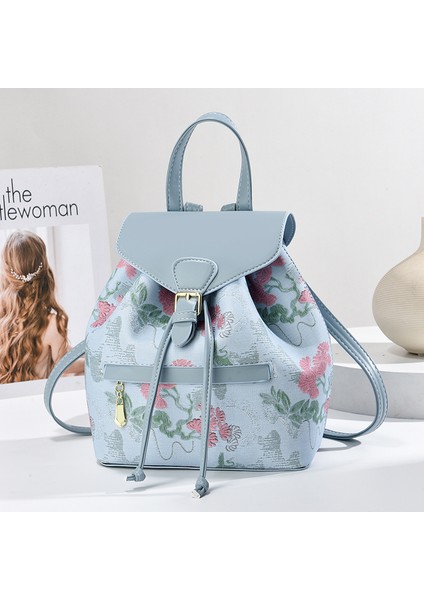 Yeni Basit Büyük Kapasiteli Baskılı Sırt Çantası (Yurt Dışından)