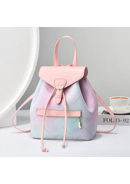Yeni Moda Degrade Büyük Kapasiteli Sırt Çantası (Yurt Dışından)