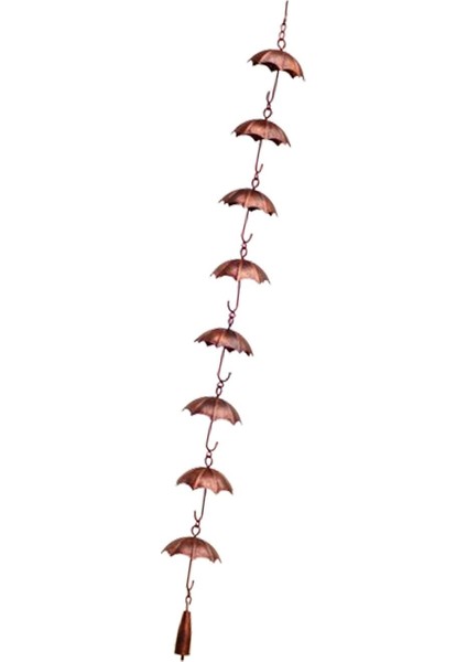 Şemsiye Yağmur Zinciri Süsü Retro 39" Dış Oluk Bahçesi Için Kolye (Yurt Dışından) fiyatları