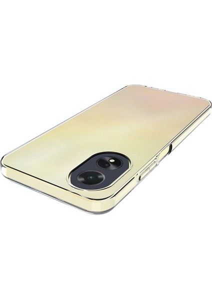 Oppo A38 Uyumlu Süper Silikon Kapak-Şeffaf modelleri