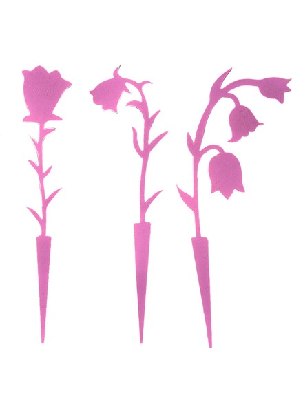 3x Çiçek Kazık Pot Mezar Kırmızı Için (Yurt Dışından) fırsatları