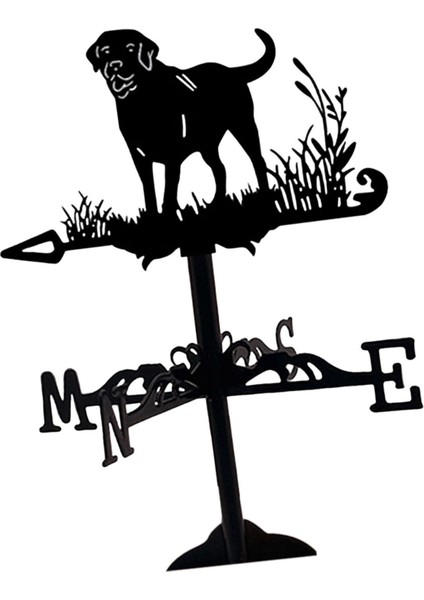 Metalweathervane Silhouette Vintage Gülü Çit Çiftlik Dış (Yurt Dışından) fırsatları