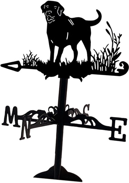Metalweathervane Silhouette Vintage Gülü Çit Çiftlik Dış (Yurt Dışından) indirimleri