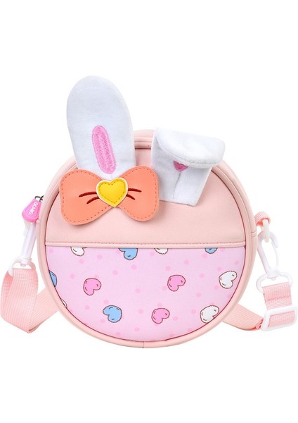 Sevimli Tavşan Yuvarlak Karikatür Çocuk Anaokulu Okul Çantası (Yurt Dışından)