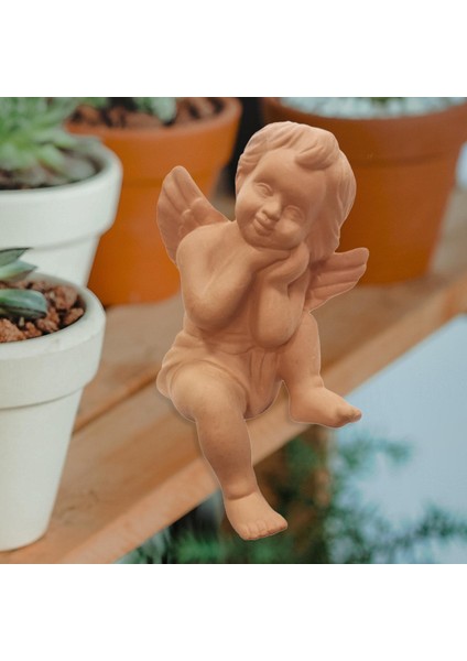 Heykeli Kanatlı Su Geçirmez Dekoratif Figürler Dış Için (Yurt Dışından) indirimleri