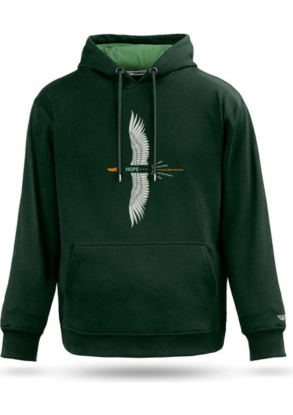 Hope Tasarım Kapşonlu Sweatshirt