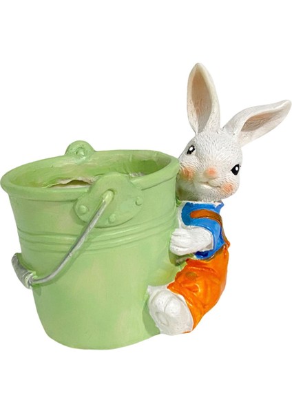 Tavşan Heykeli Çiçek Isı Drenaj Deliği Çiçek Sepeti Dış Dekoru Tavşan I (Yurt Dışından) indirimleri