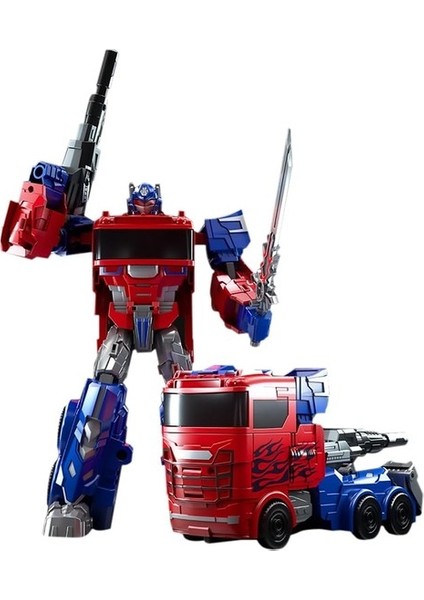 Deforme Edilebilir Robotlar Optimus Prime, Deforme Araba Robot Oyuncakları, Film Hayranları Için Taşınabilir Deformasyon Robotu Hediyeleri (Yurt Dışından)