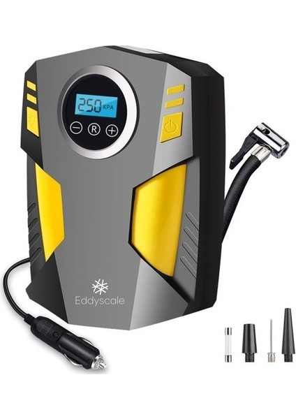 Lastik Şişirme Taşınabilir Hava Kompresörü Araba Lastik Pompası Elektrikli Araç Pompası (Yurt Dışından)