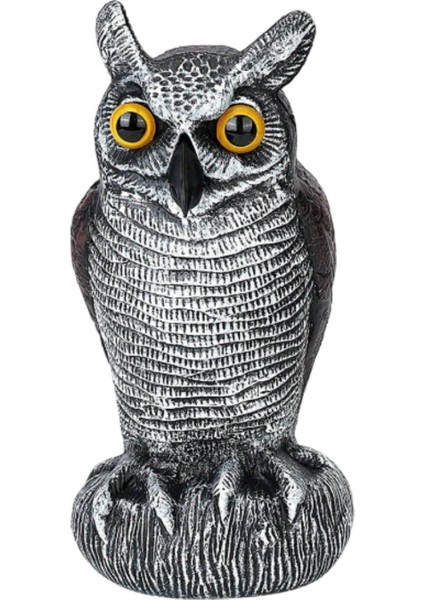 Kuş Kuş Heykeli Cadılar I Dekorasyonu Patio Korkuluk Baykuş (Yurt Dışından)