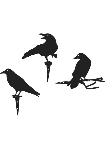 3x Metal I Cadılar I Dekoru Kapı Direği Çiftlik Evi Çiti Için (Yurt Dışından) fiyatları