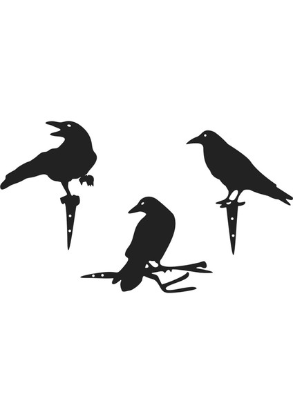 3x Metal I Cadılar I Dekoru Kapı Direği Çiftlik Evi Çiti Için (Yurt Dışından) indirimleri