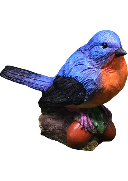 Minyatür Kuş Figürleri Aksesuarları Kuş Model Oyuncakları Kuş Heykelleri Mavi Için Simülasyon (Yurt Dışından) indirimleri