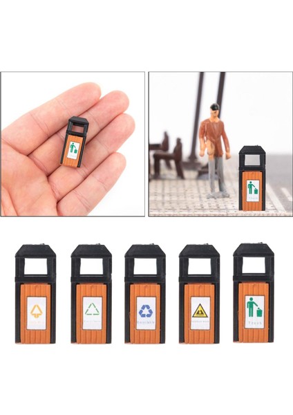 5 Minyatür Mini Simülasyon Mikro Bonsai Yapı 1:100 (Yurt Dışından) fırsatları