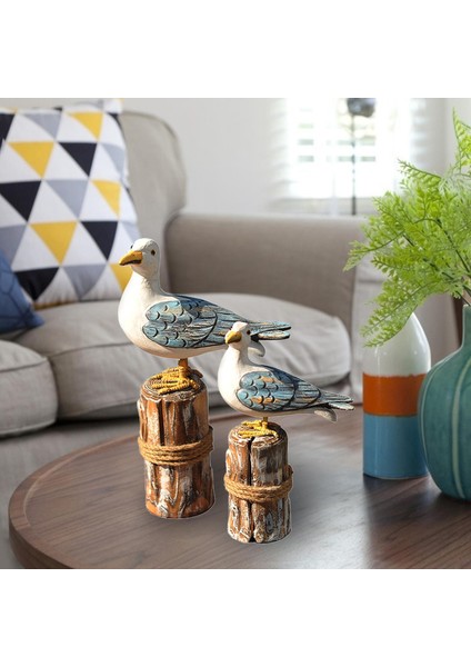 Aile ve Dekorasyon Için 2x Kuş Heykeli Süsü (Yurt Dışından) indirimleri