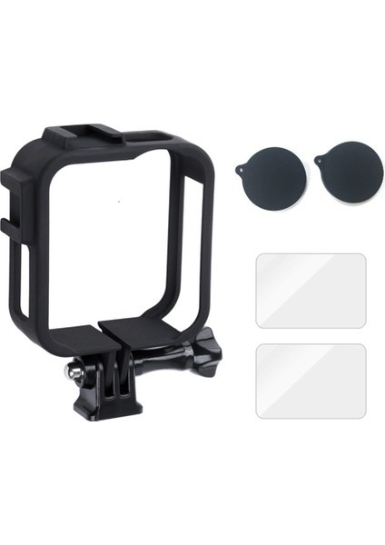 Gopro Max 360 Için Çerçeve Kılıf Ekran Koruyucu Temperli Koruyucu Lens Filmi Konut Kapak Dağ (Yurt Dışından)