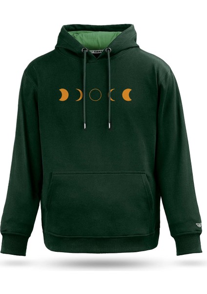 Dolunay Tasarım Kapşonlu Sweatshirt