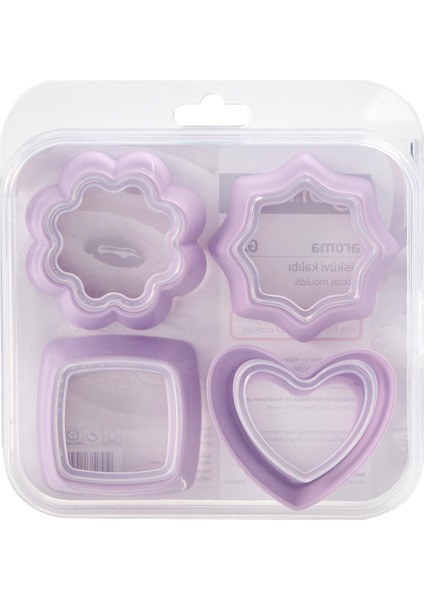 Aroma 4'lü Bisküvi Kalıbı modelleri