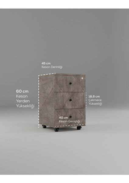 Keson Rafineri Ofis Dolabı Merkezi Kilitli Çekmeceli Mdf modelleri