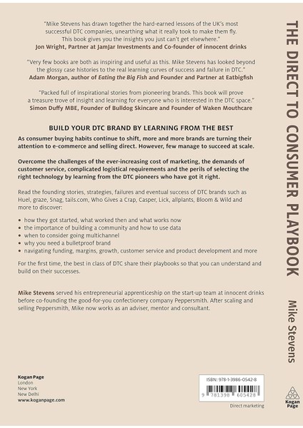The Direct To Consumer Playbook: The Stories And Strategies Of The Brands That Wrote The Dtc Rules