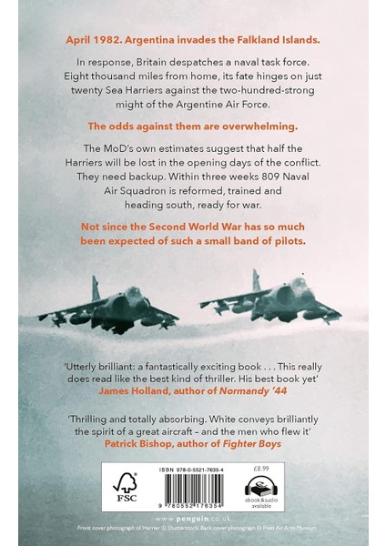 Harrier 809: Britain’s Legendary Jump Jet And The Untold Story Of The Falklands War