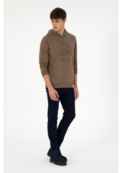 Erkek Haki Sweatshirt 50290592-VR027