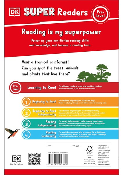 Dk Super Readers Pre-Level Into The Rainforest
