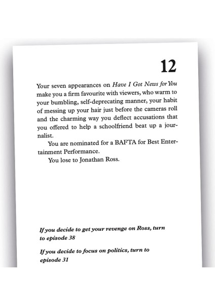 Boris Johnson: The Neverending Tory: The Adventure Where You Take Back Control fırsatları